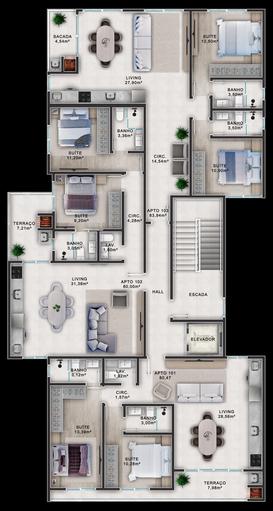 Planta Tipo Dif - A - 01.png